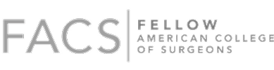 FACS logo, American College of Surgeons designation.